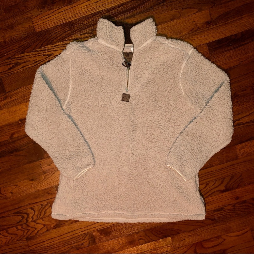 Cream C.C. Pullover Sherpa